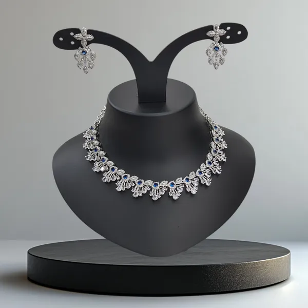 Navy_Blue_American_Diamond_Stone_Necklace_with_Earring_Set_For_Women