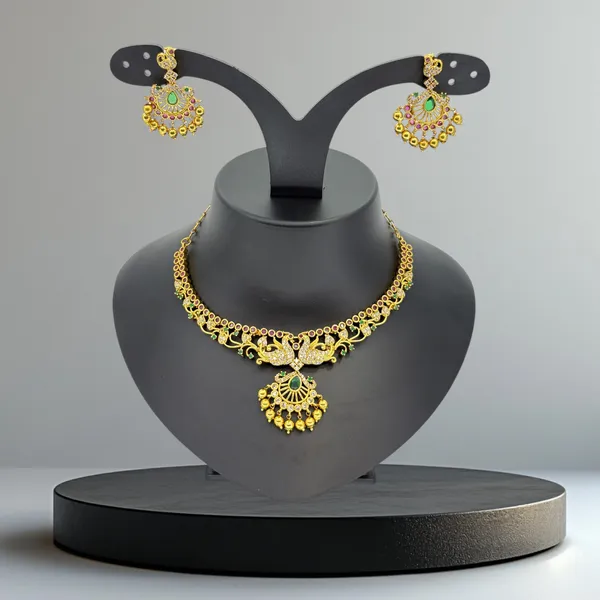 Regal_Ruby_Square_Choker_Necklace_Set