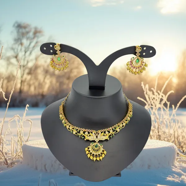 Regal_Ruby_Square_Choker_Necklace_Set