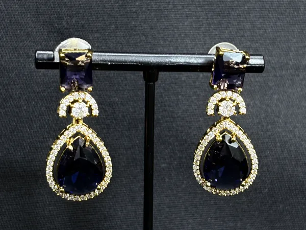 Rose_Radiance_Purple_Drop_Earrings_For_Women