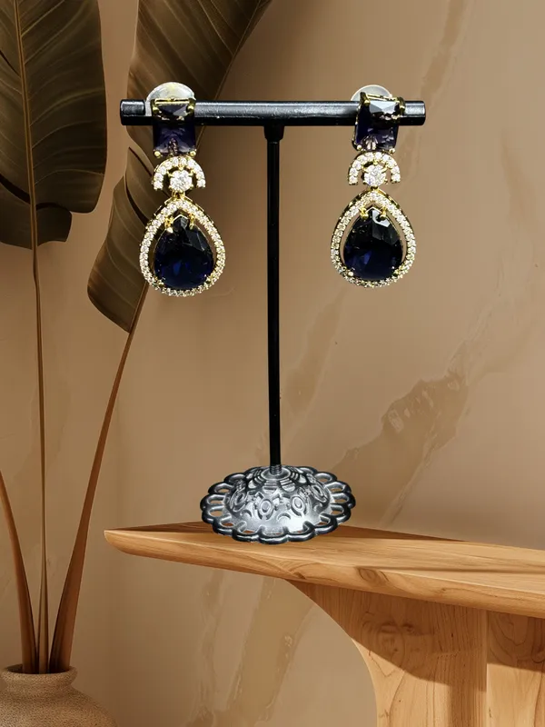 Rose_Radiance_Purple_Drop_Earrings_For_Women