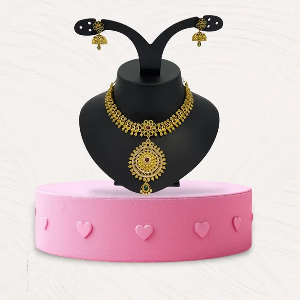 Traditional_Gold-Plated_Lakshmi_Coin_&_Temple_Design_Necklace_Set
