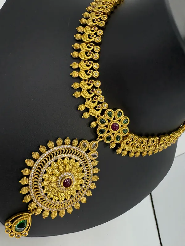 Traditional_Gold-Plated_Lakshmi_Coin_&_Temple_Design_Necklace_Set