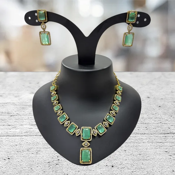 Mint_Green_American_Diamond_Stone_Necklace_with_Earring_Set_For_Women