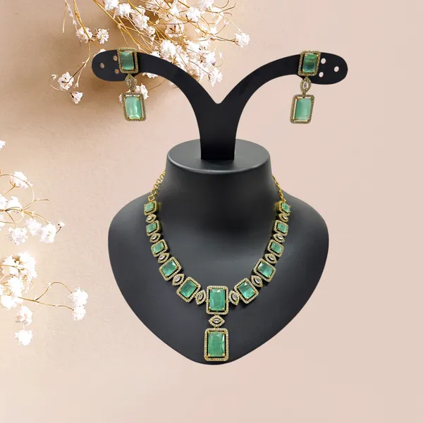 Mint_Green_American_Diamond_Stone_Necklace_with_Earring_Set_For_Women