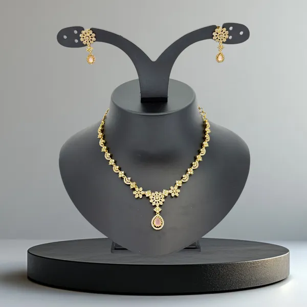 Blush_Bloom_Gold-Plated_Necklace_Set