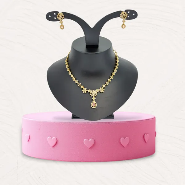 Blush_Bloom_Gold-Plated_Necklace_Set