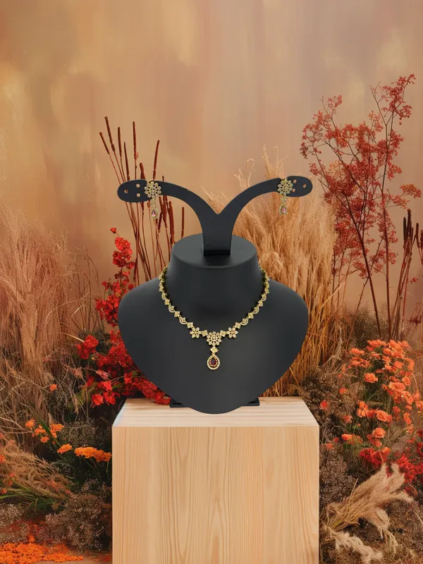 Ruby_Royale_Gold-Plated_Necklace_Set