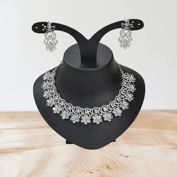 Silver_Tone_American_Diamond_Stone_Necklace_with_Earring_Set_For_Women