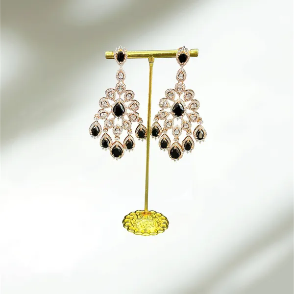 Dark_Black_American_Diamond_Stone_Earring_Set_For_Women