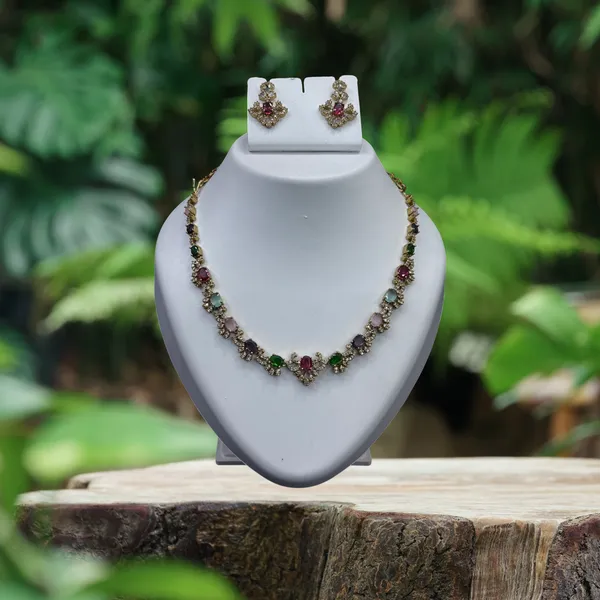 Royal_Carnival_Multicolor_Stone_Necklace_with_Earring_Set_For_Women