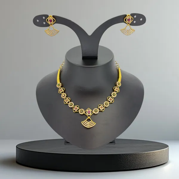 Ruby_Radiance_Gold_Plated_Necklace_Set