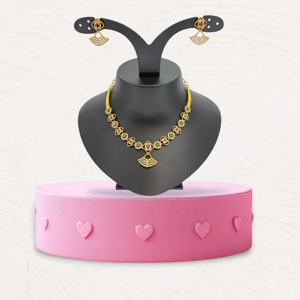 Ruby_Radiance_Gold_Plated_Necklace_Set