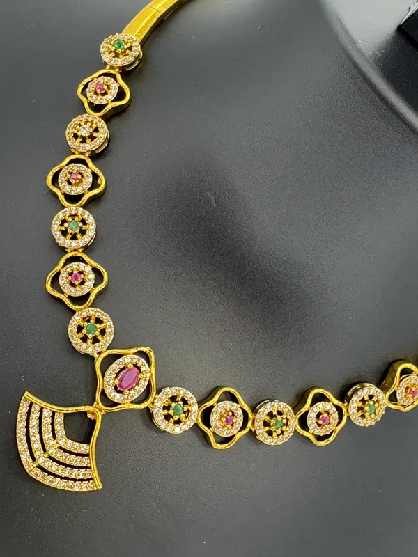 Ruby_Radiance_Gold_Plated_Necklace_Set