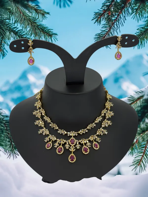 Royal_Ruby_Leaf_Necklace_Set