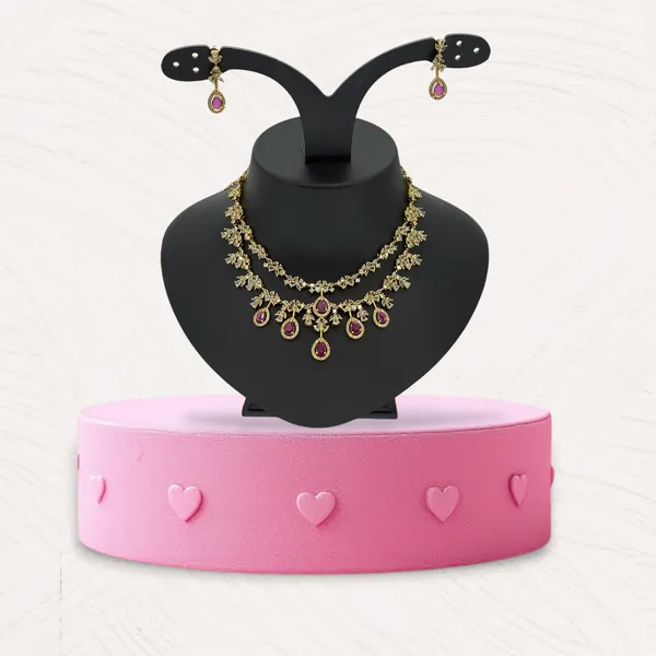 Royal_Ruby_Leaf_Necklace_Set