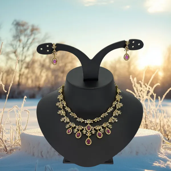 Royal_Ruby_Leaf_Necklace_Set