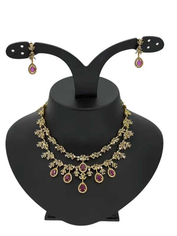 Royal_Ruby_Leaf_Necklace_Set