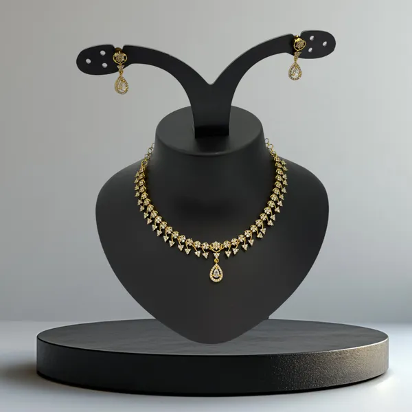Elegant_Teardrop_AD_Necklace_Set_in_Gold_Finish
