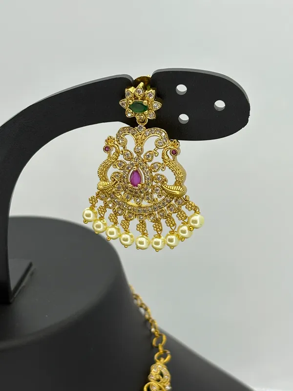 Gold_Finish_AD_Necklace_Set_with_Ruby_&_Green_Stone_Accents