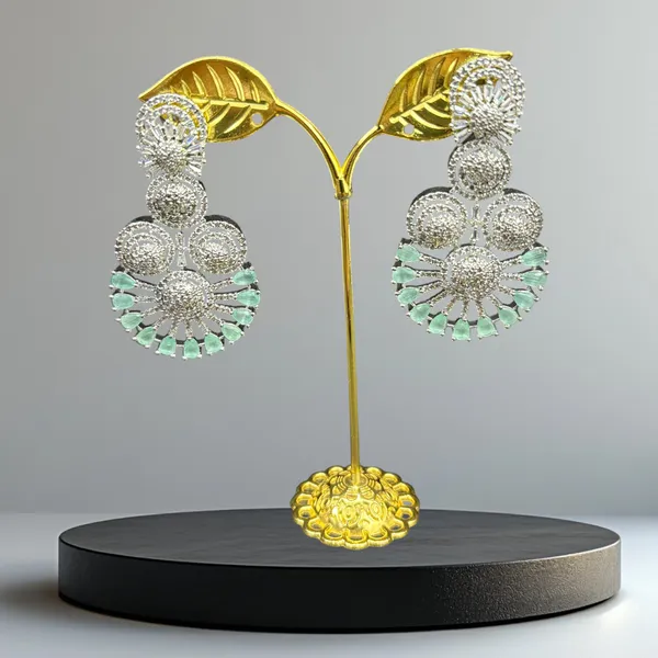 Mint_American_Diamond_Stone_Earring_Set_For_Women