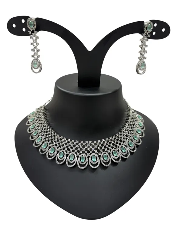 Mint_Green_American_Diamond_Stone_Choker_Necklace_with_Earring_Set_For_Women