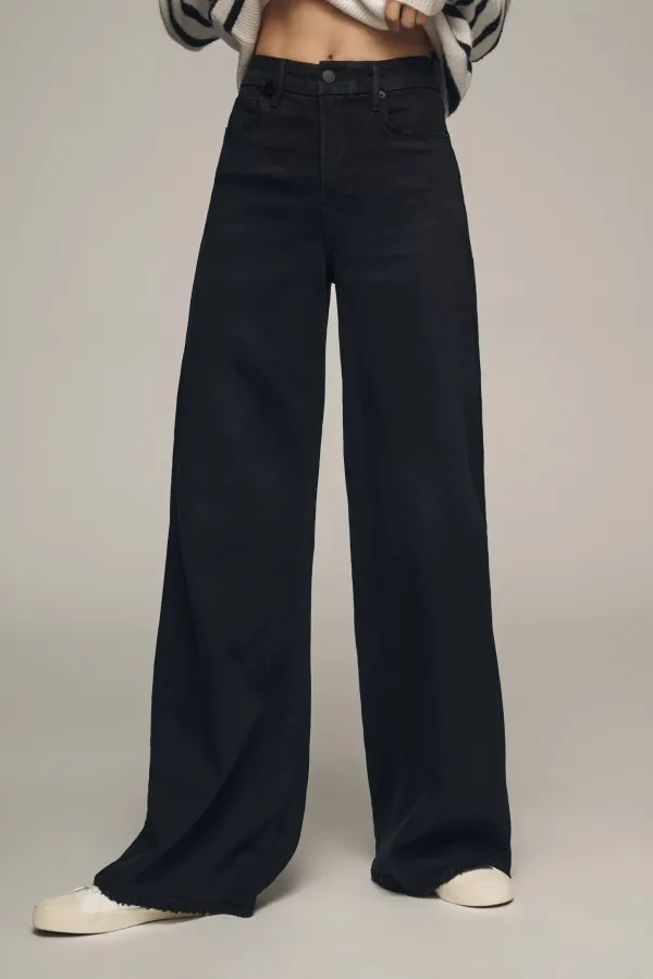 Black_Cotton_Blend_Flared_High_Rise_Jeans_For_Women