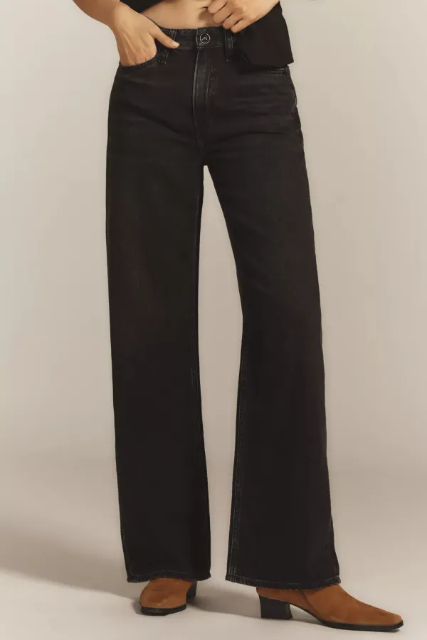 Black_Cotton_Blend_Flared_High_Rise_Jeans_For_Women