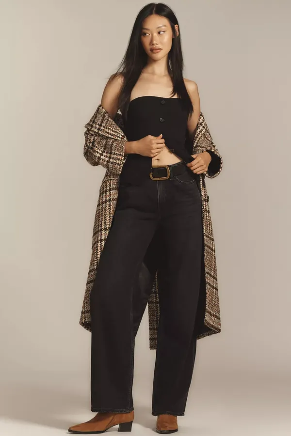 Black_Cotton_Blend_Flared_High_Rise_Jeans_For_Women