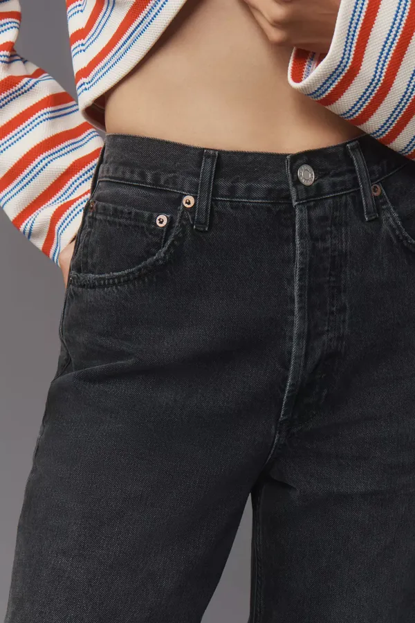 Black_Cotton_Blend_Flared_High_Rise_Jeans_For_Women