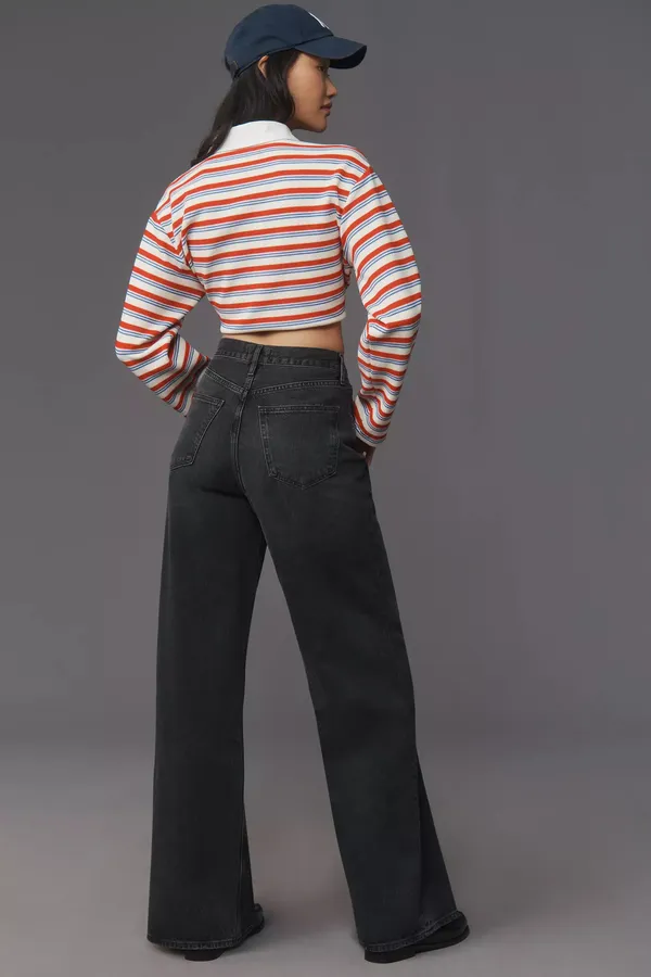 Black_Cotton_Blend_Flared_High_Rise_Jeans_For_Women