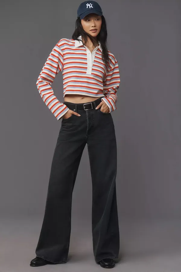 Black_Cotton_Blend_Flared_High_Rise_Jeans_For_Women
