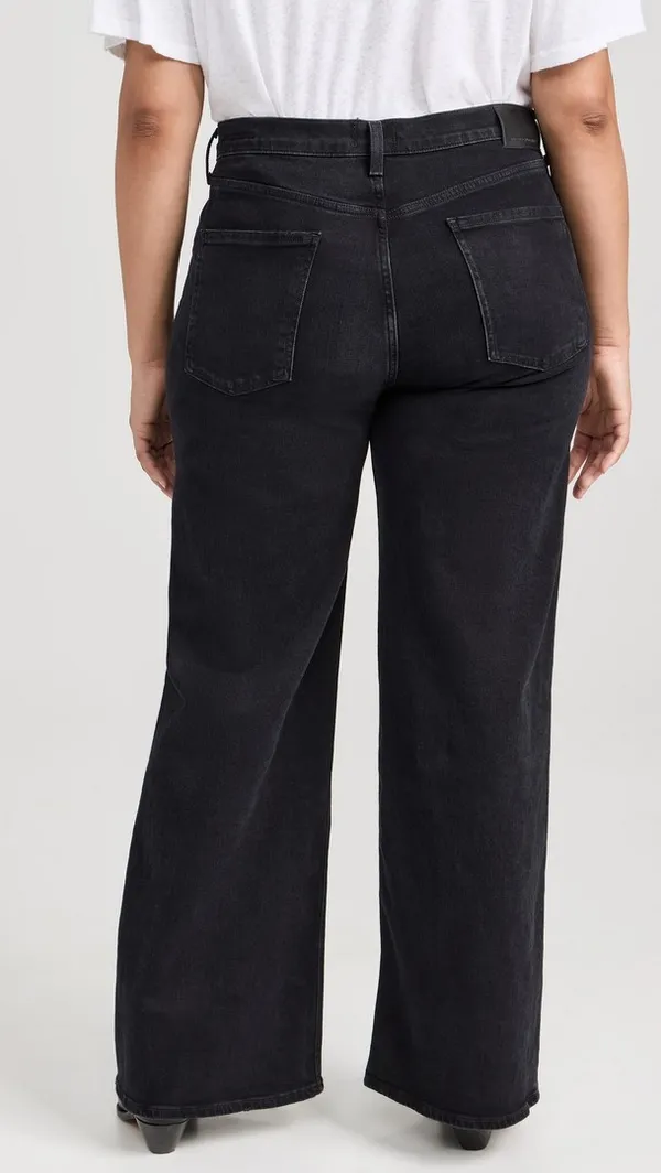Black_Cotton_Blend_Flared_High_Rise_Jeans_For_Women
