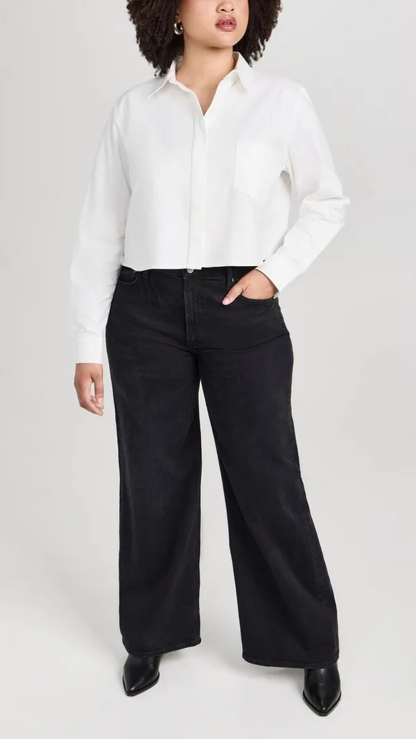 Black_Cotton_Blend_Flared_High_Rise_Jeans_For_Women