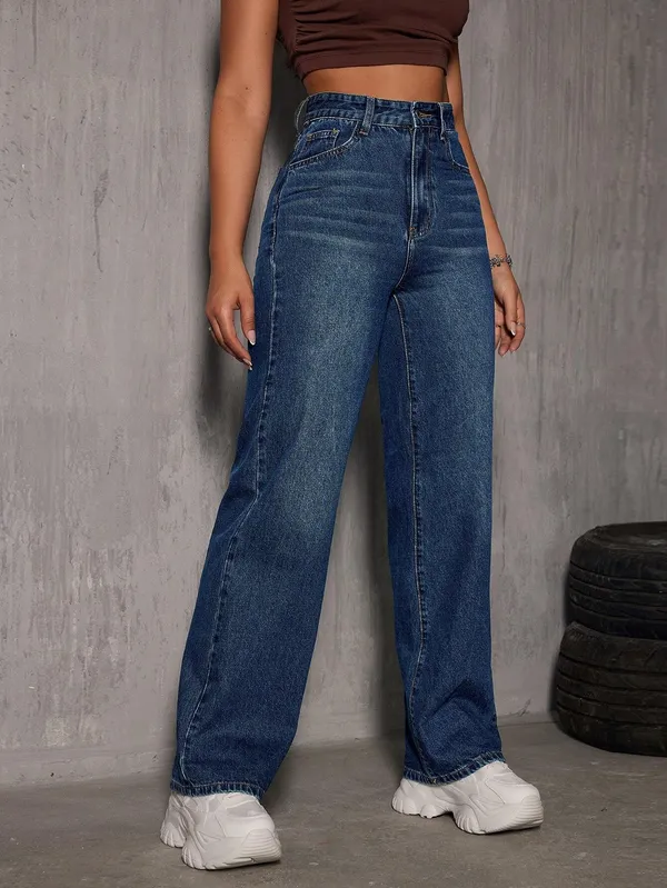 Blue_Denim_Lycra_Blend_Regular_High_Rise_Jeans_For_Women