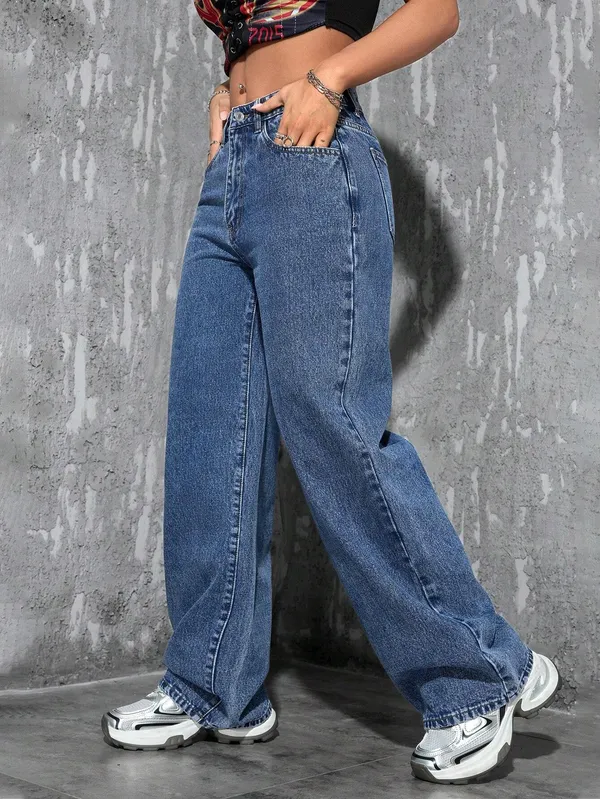 Blue_Denim_Lycra_Blend_Regular_High_Rise_Jeans_For_Women