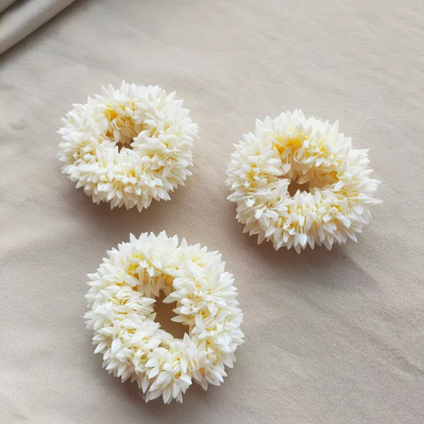 White__Puhani_Fiber_Scrunchies_Hair_Accessories_For_Girls_&_Women
