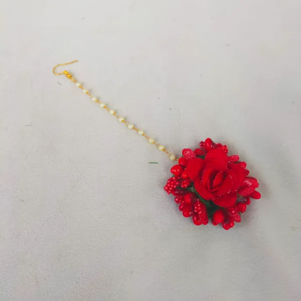 Red_Mahira_Fabric_Flower_Jewellery__For_Girls_&_Women