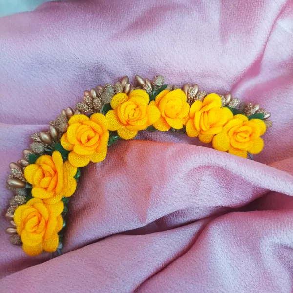 Red_And_Yellow__Caroline_Fabric_Hair_Brooch_For_Girls_&_Women