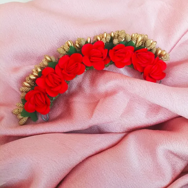 Red_And_Yellow__Caroline_Fabric_Hair_Brooch_For_Girls_&_Women