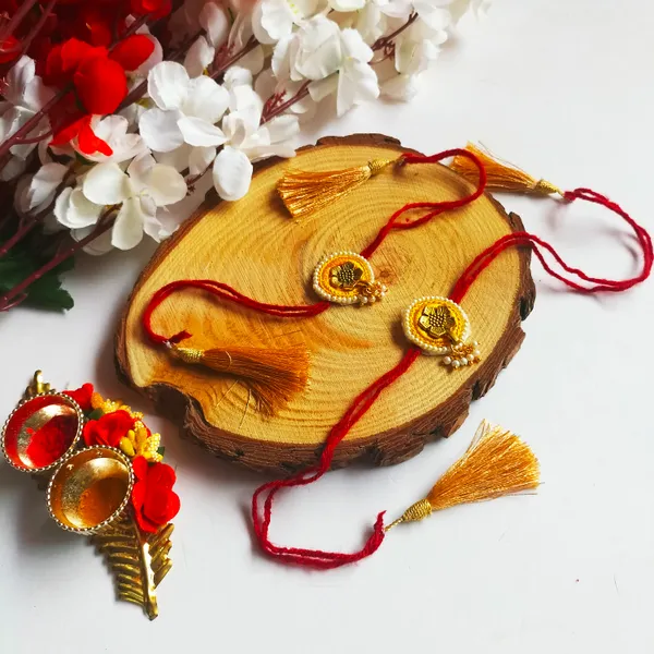 Red_Gold_Moksha_Rakhi_Bond_&_Blessings