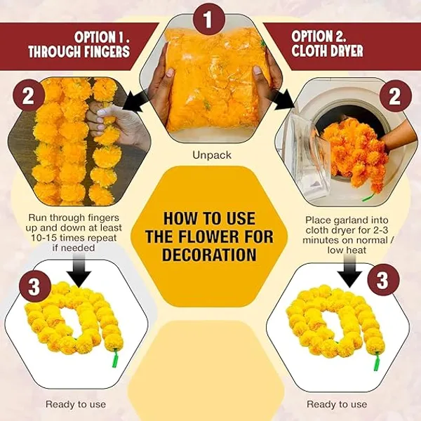 RAATRAANI__Yellow_Pack_of_5_Marigold_Flower_Garland_for_Festive_Decor_4.5_Feet_long