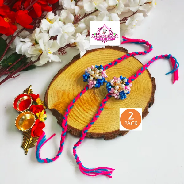 Pink_Blue_Devasree_Rakhi_Bond_&_Blessings