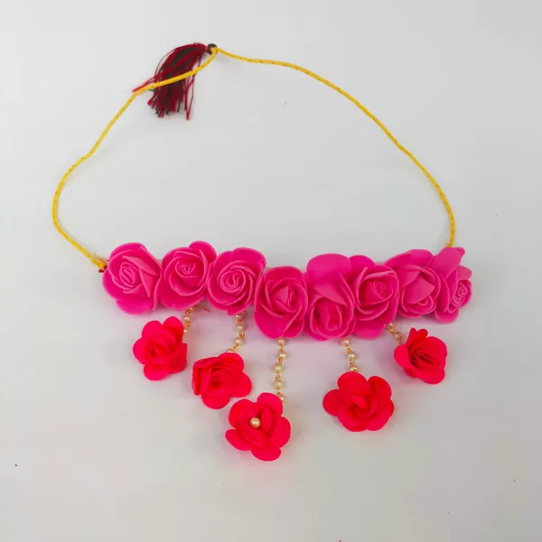 Pink_Foam__Sara_Fabric_Flower_Jewellery__For_Women