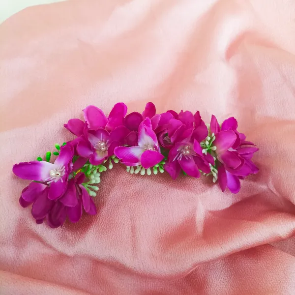 Purple__Pavika_Fabric_Hair_Brooch_For_Girls_&_Women