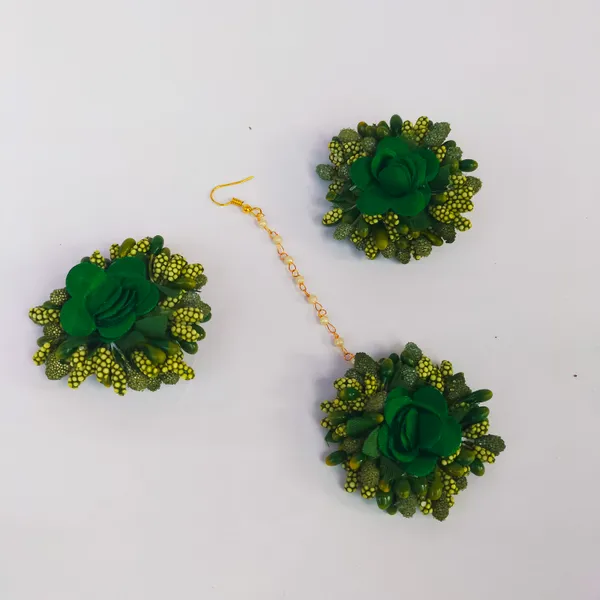 Green_Mrunal_Fabric_Flower_Jewellery__For_Girls_&_Women