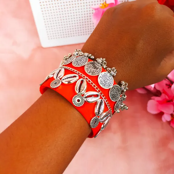 Aarvi__colorful_kada_bangle_for_Dandiya_night