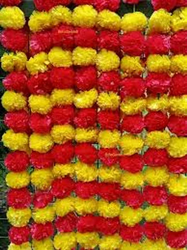 KAJARI_Pack_of_5_Artificial_Marigold_Mala_for_Home_Decoration_4.5_feet_long