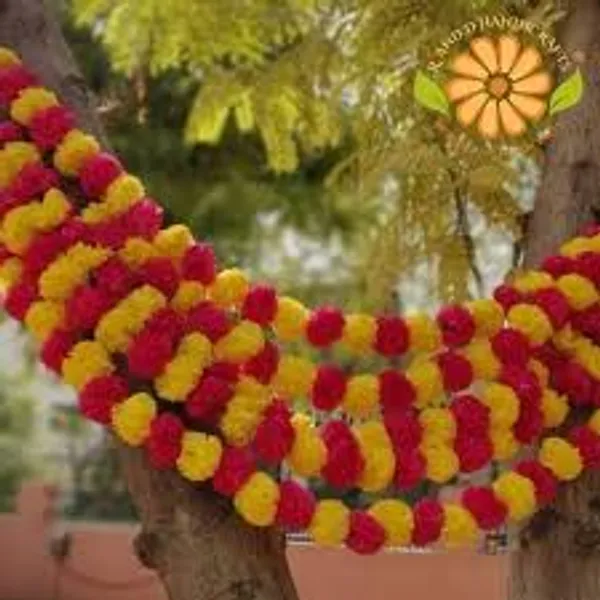 KAJARI_Pack_of_5_Artificial_Marigold_Mala_for_Home_Decoration_4.5_feet_long