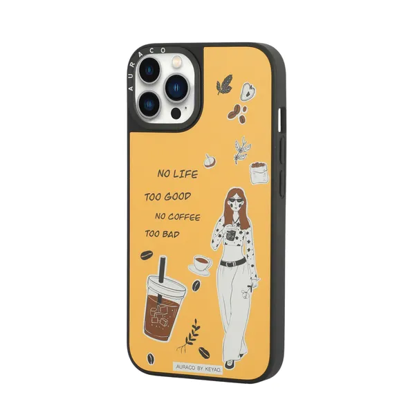 Back_Cover_Illustrations_Coffee_Girl_Iphone_13Pro_Phone_Case